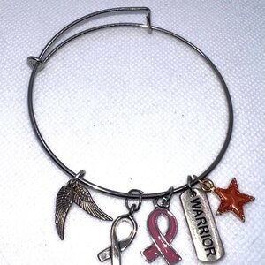 Silver Warrior Charm Bracelet‎
